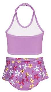  Tangled Rapunzel 2 PC. Swimsuit Size 7/8  