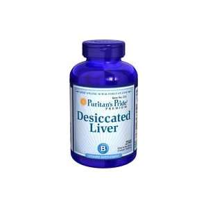  Desiccated Liver with B 12 and B 1  680 mg 250 Tablets 
