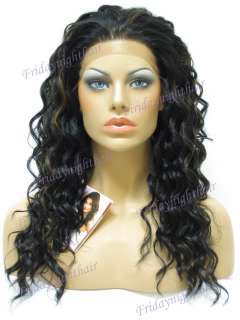 NEW Top Quality Synthetic Lace Front Full wig GLS19 #1  