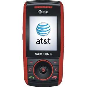  Samsung a737 Red Phone (AT&T) Cell Phones & Accessories