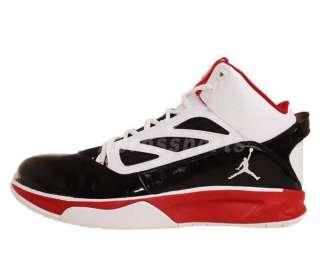 Nike Jordan F2F II Black White Varsity Red 2012 Mens Basketball Shoes 