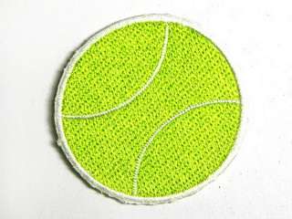 TENNIS BALL GRAND SPORT IRON ON PATCH EMBROIDERED I103  