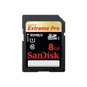 Sandisk 8GB Extreme Pro SDSDXPA 008G SDHC Card 45MB/sec 