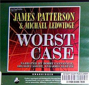 BOOK/AUDIOBOOK CD James Patterson Fiction Thriller Novel WORST CASE 