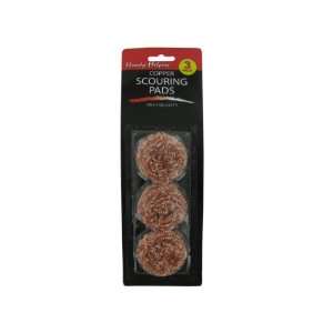  Copper Scouring Pads, Package Of 3 