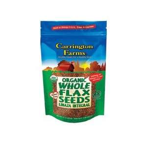 Carrington Farms Whole Flax Seeds (6/15 OZ)  Grocery 