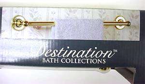 Sydney Bath 24 Towel Bar Chrome and Brass Finish  