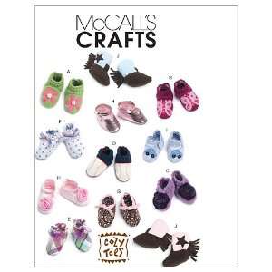   Patterns M6342 Baby Shoes, Boots, One Size Only Arts, Crafts & Sewing
