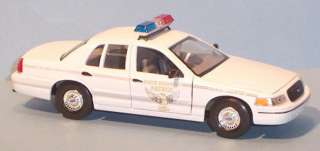 New White Ohio State Highway Patrol Car Welly Diecast  