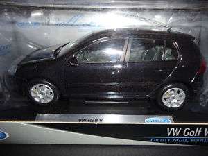 Welly Volkswagen Golf V Black 1/18  