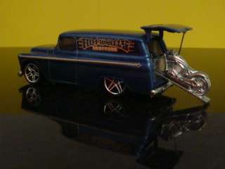 Hot Wheels CHOPPERS 55 Chevy Panel Delivey w/Cycle 1/64 Scale Ltd Edit 