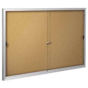   Bulletin Board Cabinets 3H x 4W   2 sliding doors