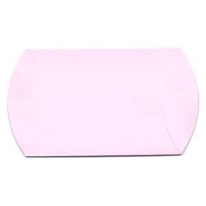 Small Pillow Boxes in Pink   10 Pieces 