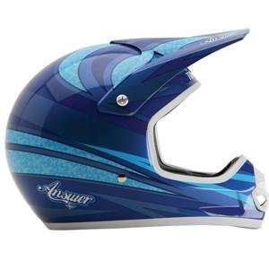  Answer Racing Womens Nova Helmet   2008   2X Large/Blue 