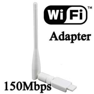 USB 150M Wireless LAN Adapter 802.11b/n/g WiFi Antenna  
