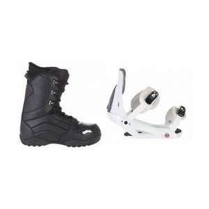   Evol 1080 Snowboard Boots & House Terrain Bindings