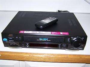 Nice JVC HR S3600U SUPER VHS S VHS SVHS Hi FI VCR DECK  