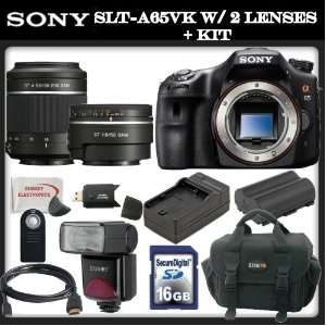 Sony a (alpha) SLT A65VK   Digital camera   SLR   24.3 Mpix   Sony 55 