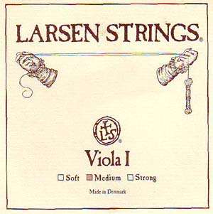 Larsen up to 16.5 Viola String Set   Med   Loop End A  
