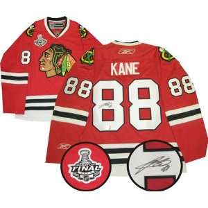   Kane Chicago Blackhawks Stanley Cup Jersey   Red