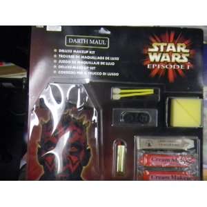  Star Wars Episode I Darth Maul Deluxe Make up Kit By Rubies 