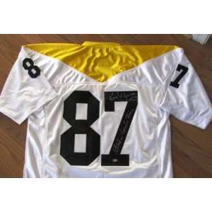 Roy Jefferson Autographed White Jersey with Steeler Legends Team 
