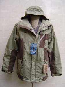 COLUMBIA Mens Hoodie Zip M Jacket Waterproof Snow Wind Hooded Coat 