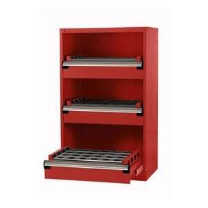 3 Drawer Tool Storage Cabinet For Taper 50   30Wx27Dx60 