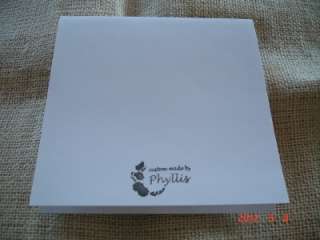 Handmade 6x6 Wedding Card with box *Two Hearts One Love* TPHH Phyllis 