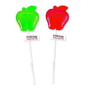 Melville Candy Lollipops, Apples, 1 Ounce Lollipops (Pack of 24 