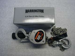 Harrington Hoist LX Mini Lever Hoist 1/4 Ton Hoists  