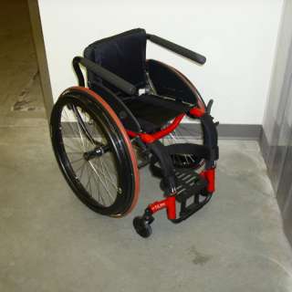 TiLite 12X12 ZRA Titanium Wheelchair SN 54664  