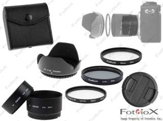 Lens Hood,adapter,Filter kit,4 Canon PowerShot G10,58mm  