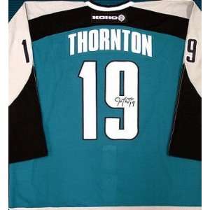 Joe Thornton Autographed Hockey Jersey (San Jose Sharks)  
