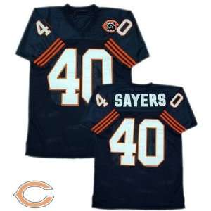  Chicago Bears #40 Gale Sayers Blue Jersey Throwback Nfl 