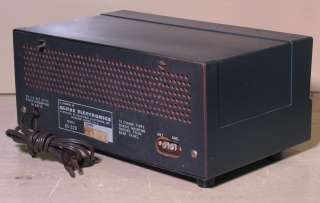   Electronics 65 320 Globeceiver Tube Shortwave Receiver Radio  