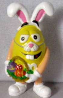 KURT ADLER YELLOW M & M MINI EASTER BUNNY NUTCRACKER  