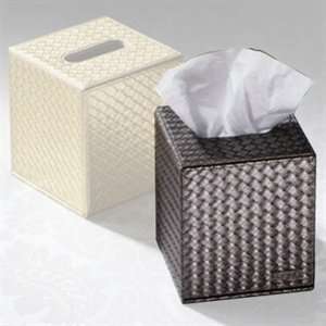   6702 77 Marrakech Square Box Tissue Holder, Silver