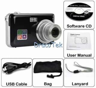 5MP Digital Camera with Face Detection 3X Optical Zoom  