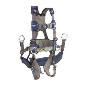   NEX Tower Climbing Vest Style Full Body Harness, Extra Large, Red/Gray