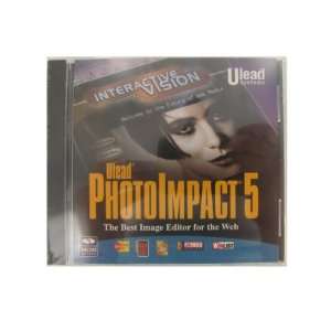  New Ulead Photoimpact5 Image Editing Pc Software Case Pack 