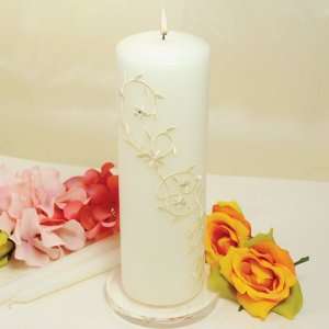 Sparkling Entwined Unity Candles 