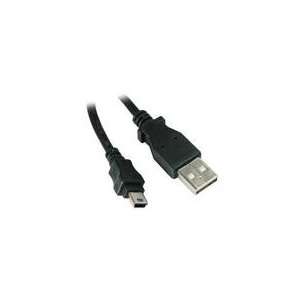    BYTECC 1 ft. USB 2.0 Type A Male to Mini B Male Cable Electronics