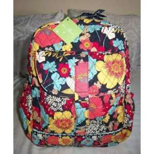 VERA BRADLEY LARGE BOOKBAG/BACKPACK in the VERY COLORFULL AND PRETTY 