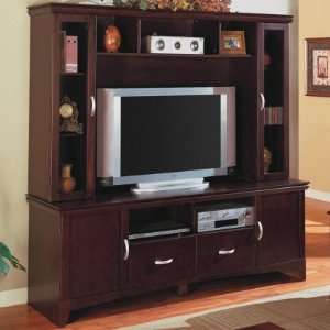  700082 Entertainment Wall Unit in Cappuccino by Coaster 