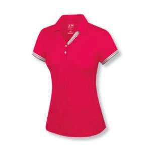  Womens ClimaCool Taped Cap Sleeve Golf Polo Shirt