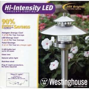 Westinghouse Hi Intensity LED Landscape Lighting   Stainless Steel 