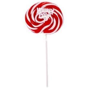 Red & White Whirly Pop 1.5oz   3 inch 60ct  Grocery 