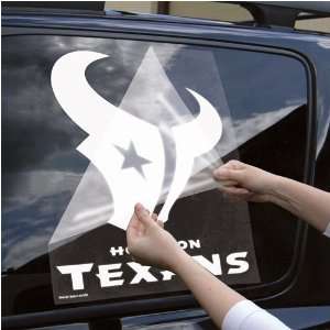 Wincraft Houston Texans 18x18 Die Cut Decal  Sports 