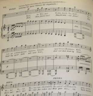 Wagner Siegfried Score 1903 Der Ring des Nibelungen  